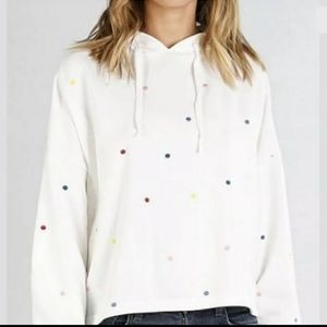 NEW Love Stitch Polka Dots Sweatshirt Small